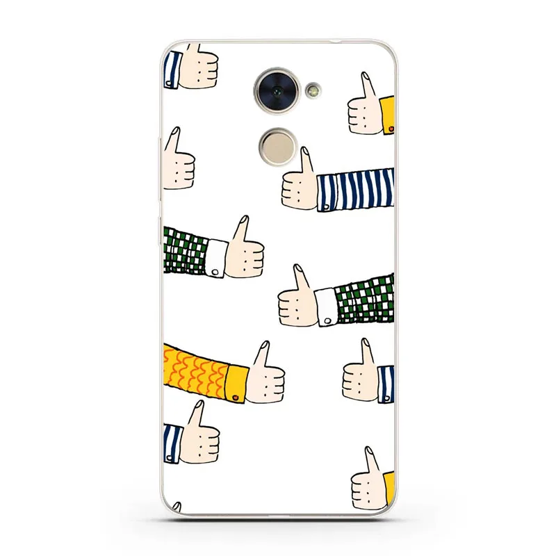 Huawei y7 Case Silicon beautiful Cartoon Animal Painting Soft TPU Back Cover for prime Phone fitted shell |