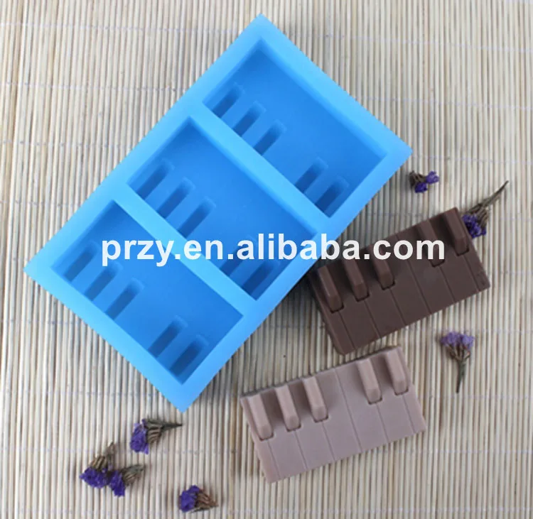 Силиконовая форма для фортепианной клавиатуры силиконовая мыла силикагель