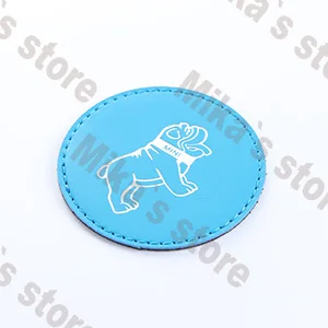 blue(bulldog65mm) 1 шт. автомобильный Стайлинг clubman countryman F55 F54 R60 R61 ect для mini cooper автомобильные чашки подстаканники бульдог автомобильные наклейки - Название цвета: blue(bulldog65mm)