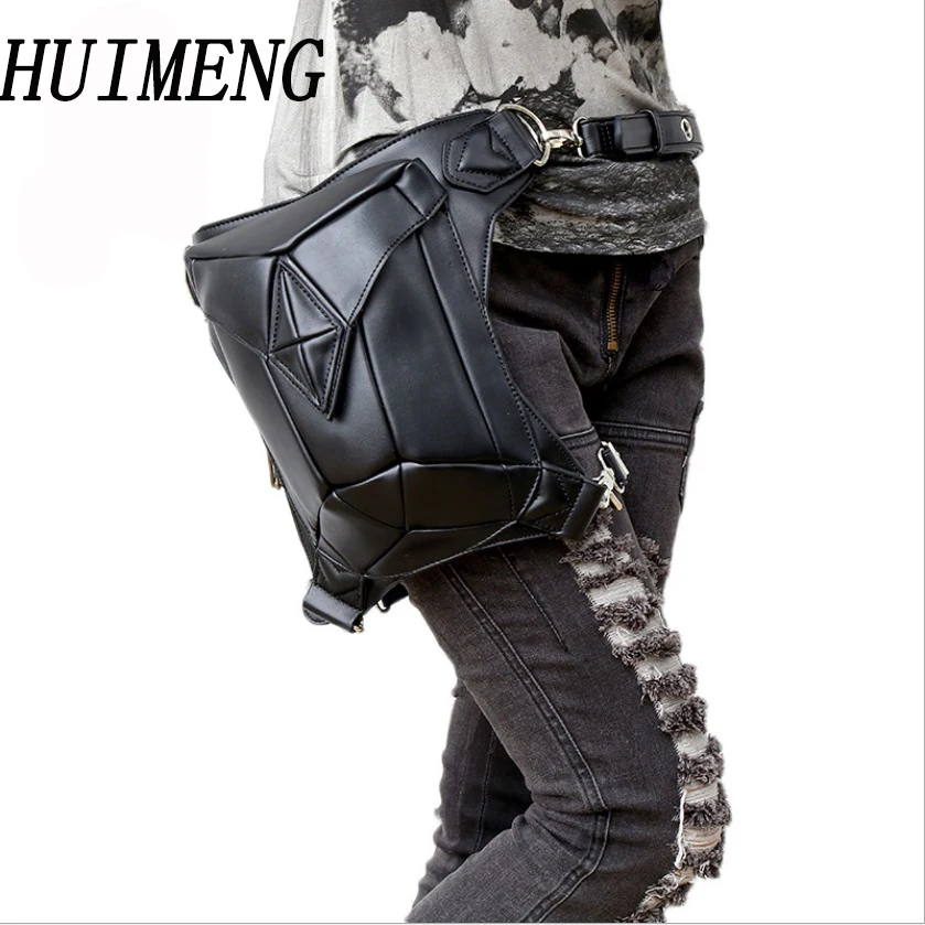 Мужская поясная сумка HUI MEN G водонепроницаемая мотоциклетная на пояс забавная