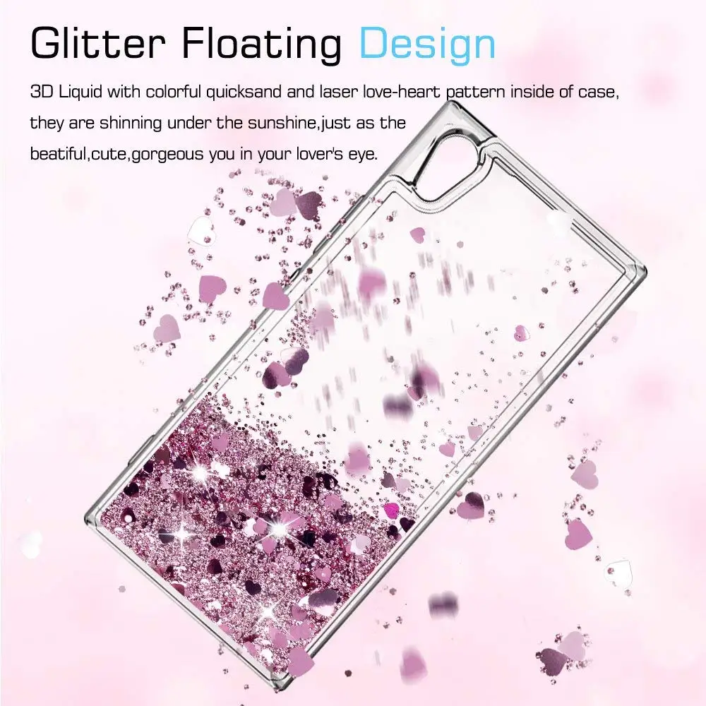 For Sony Xperia XA1 Glitter Case Ultra Sparkle Shiny Bling Quicksand Liquid TPU Slicone Back Cover Xa1 |