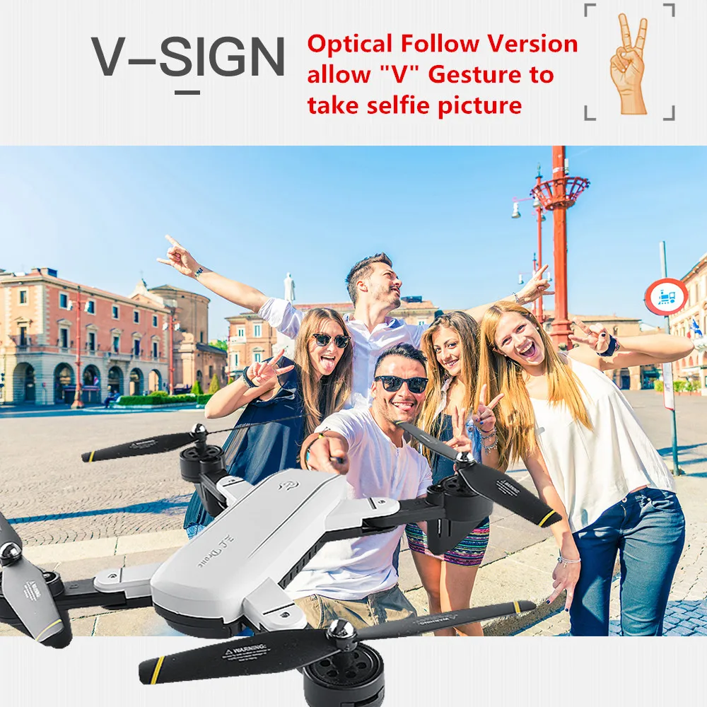SG700 Радиоуправляемый Дрон с камерой WiFi FPV Квадрокоптер селфи Дроны HD высота