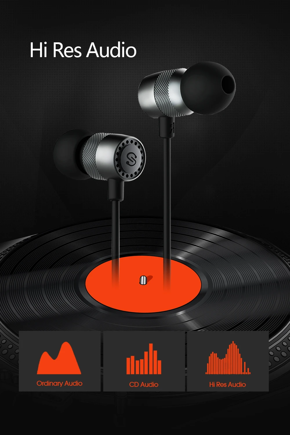 SoundPEATS 3,5 мм разъем наушники-вкладыши проводной супер бас звук вкладыши с микрофоном для iPhone samsung Xiaomi Мобильный телефон B90