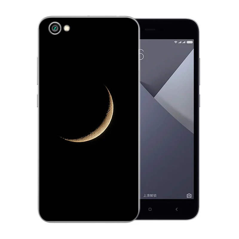 Чехол для телефона Xiaomi Redmi Примечание 5A задняя крышка Мягкий силиконовый