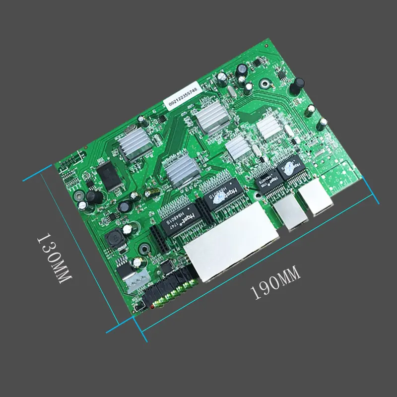 Настольное настенное крепление 8 + 2 гигабитный порт POE коммутатор 150 Вт IEEE802.3af/at usb