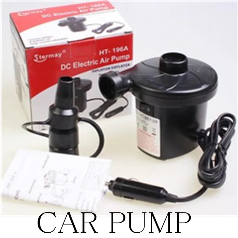 Автомобильный насос для кемпинга пневматического матраса лодки игрушечного