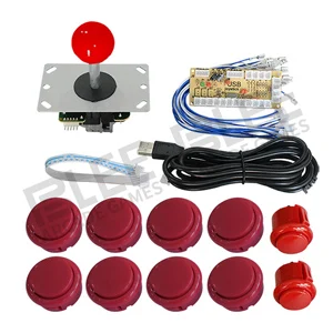 5 Аркадный джойстик DIY Kit Нулевая задержка аркадная DIY Kit USB энкодер для ПК PS3 Джойстик Sanwa для аркадных игр и кнопочные кнопки для аркадной игры Mame - Цвет: 5