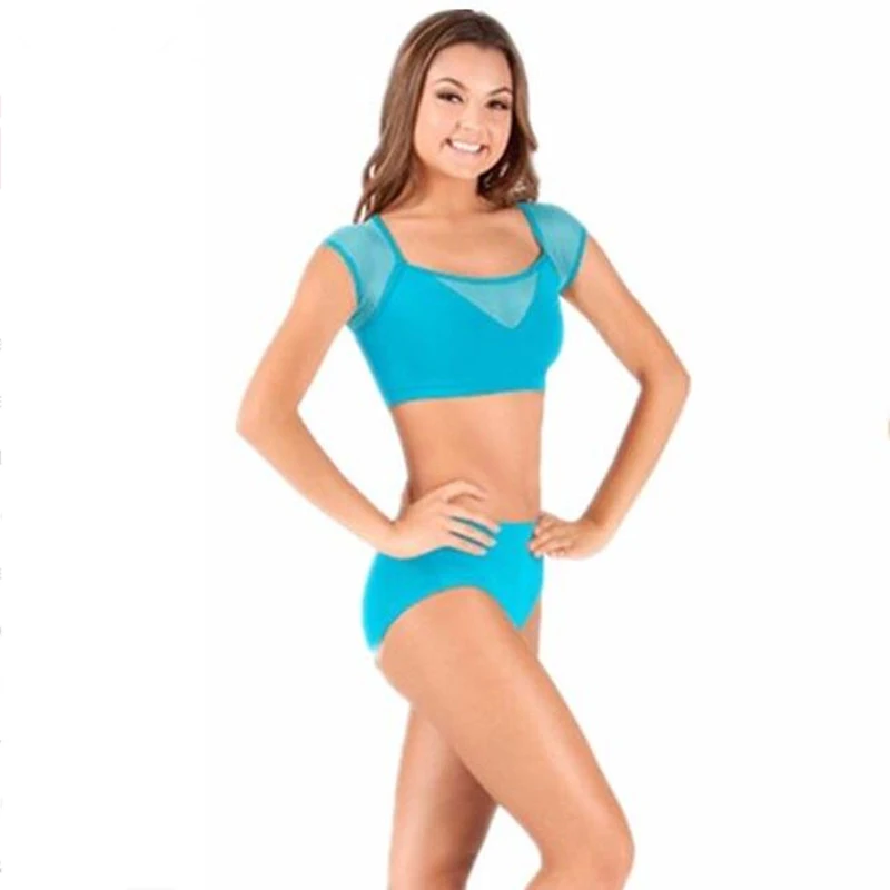 Женские шорты для танцев ICOSTUMES Cheer Brief черный джаз спандекс лайкра балет