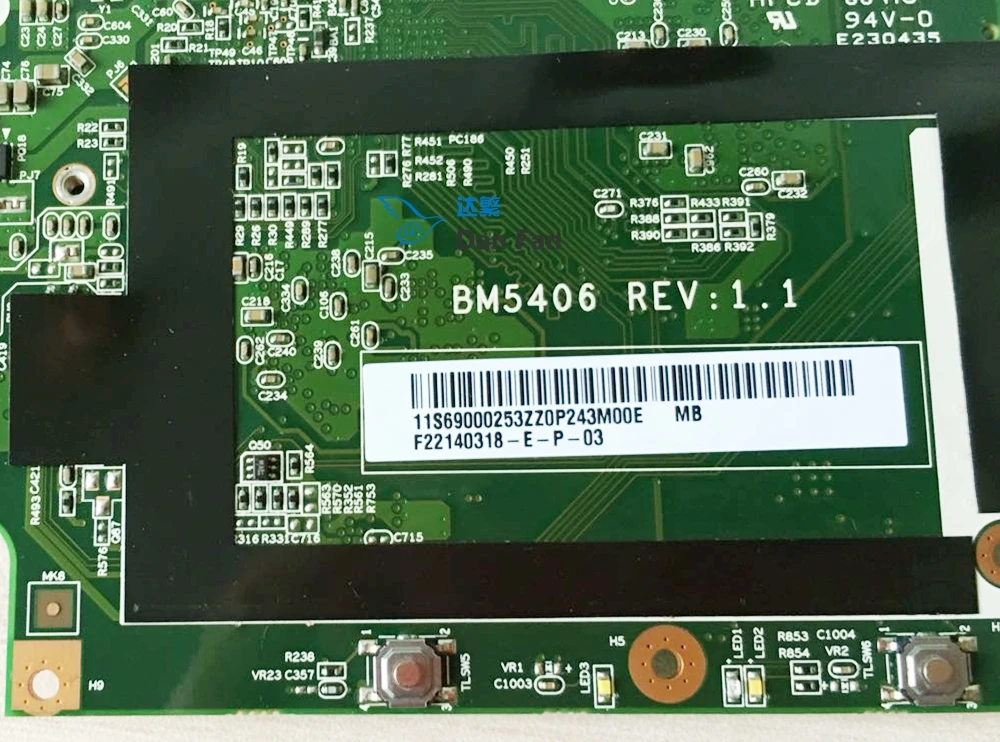 Для lenovo S20 30 материнская плата BM5406 N2830 4 ГБ 100% полностью протестировано