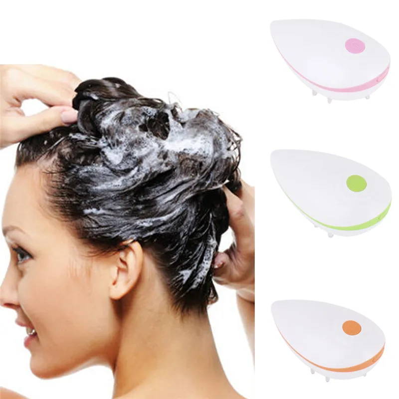 1 шт. электрическая Массажная щетка для волос водонепроницаемый шампунь гребень