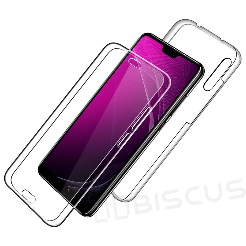 Двойной силиконовый чехол для Huawei P20 P10 P30 P40 Lite E Mate 10 20 Honor 9C 10i 20S 8S 8A P Smart 2019 Y5 Y6