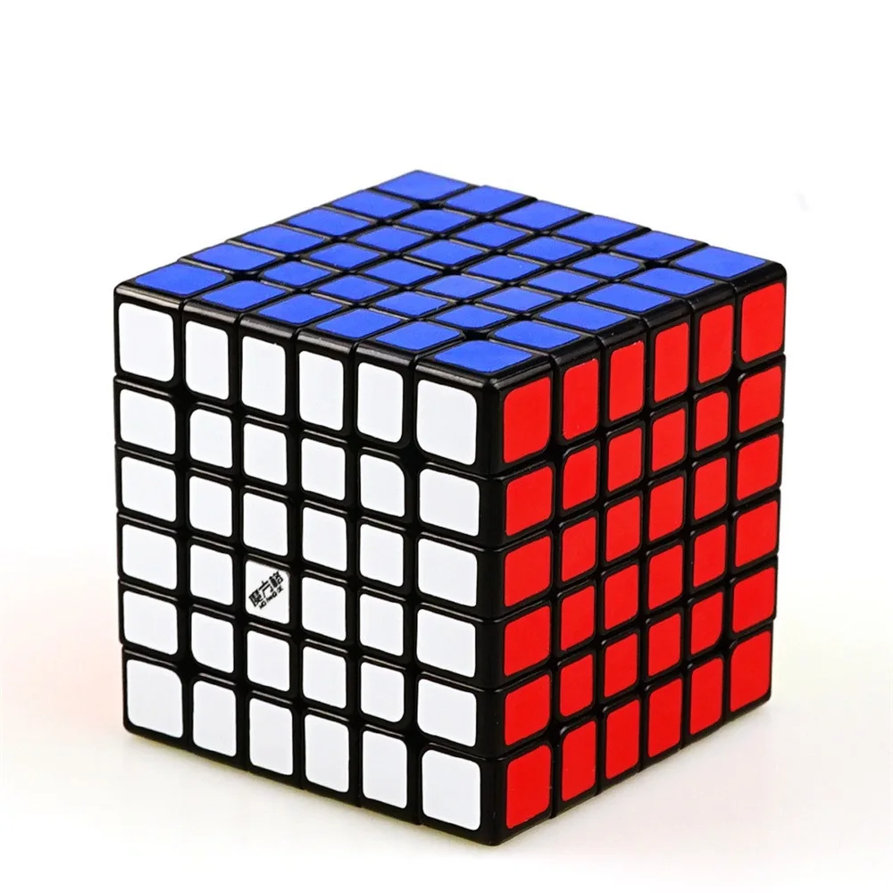 QIYI WuHua V2 6x6x6 быстрый ультра Гладкий кубар Рубик на скорость 6x6 волшебный куб