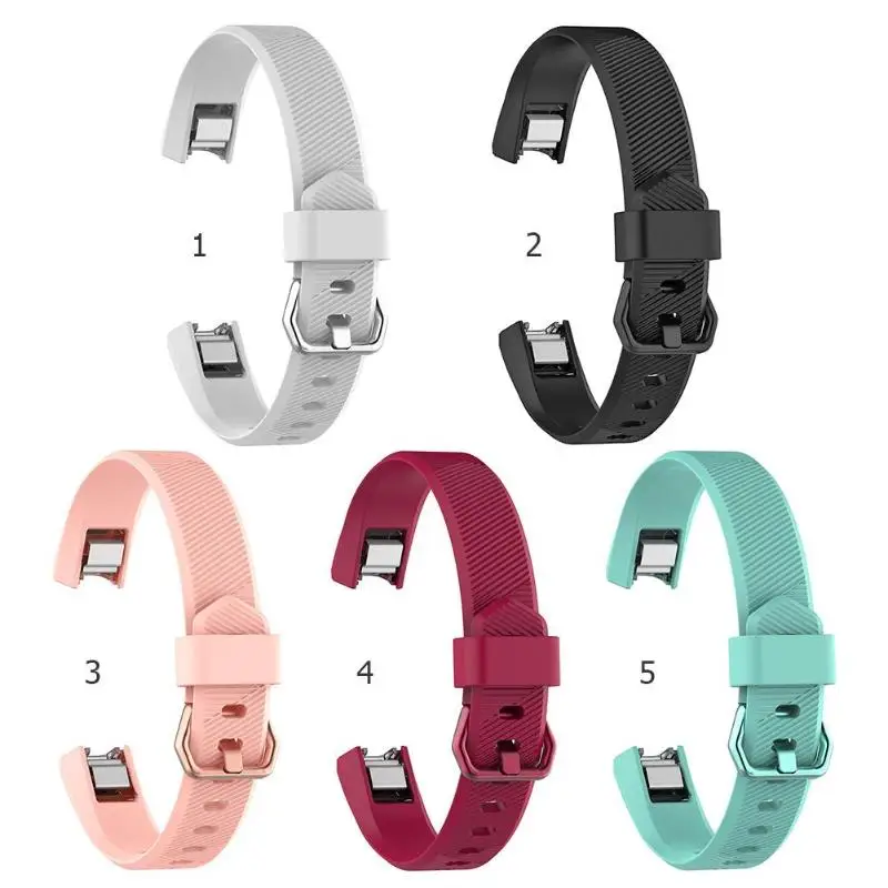 Регулируемый силиконовый ремешок для часов S/L цветной сменный Fitbit Alta HR