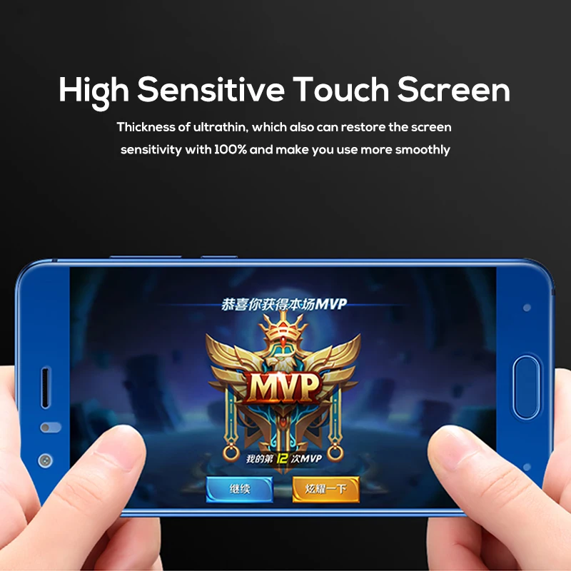 Для Huawei Honor 9 Экран протектор topk Бесшовные полный охват HD Ясно царапинам