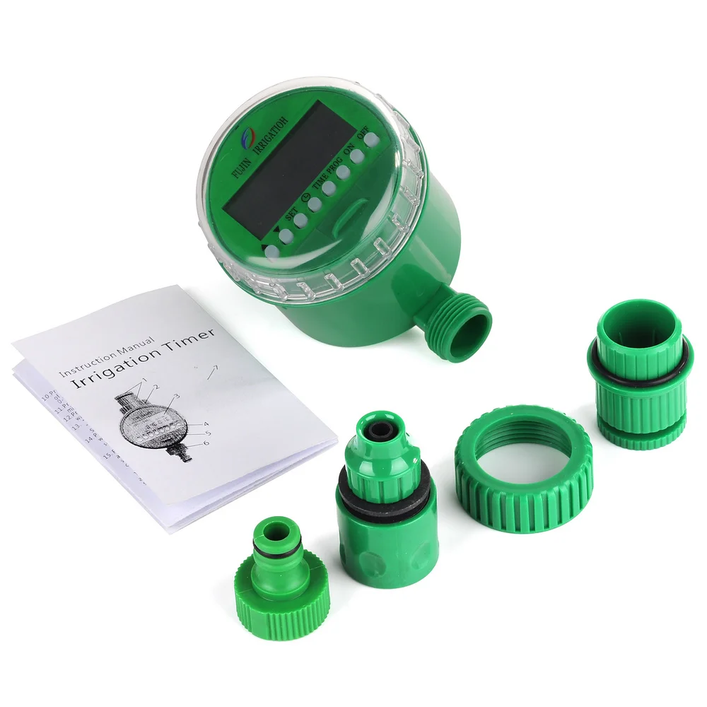 Высокое качество новый электронный жк воды таймер автоматического орошения сада