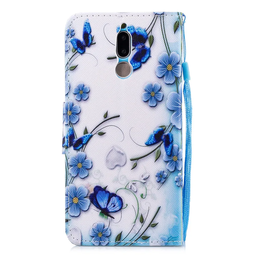 Кожаный чехол для Huawei Mate20 Lite Mate 20 10 чехлы с бумажником откидные подставкой