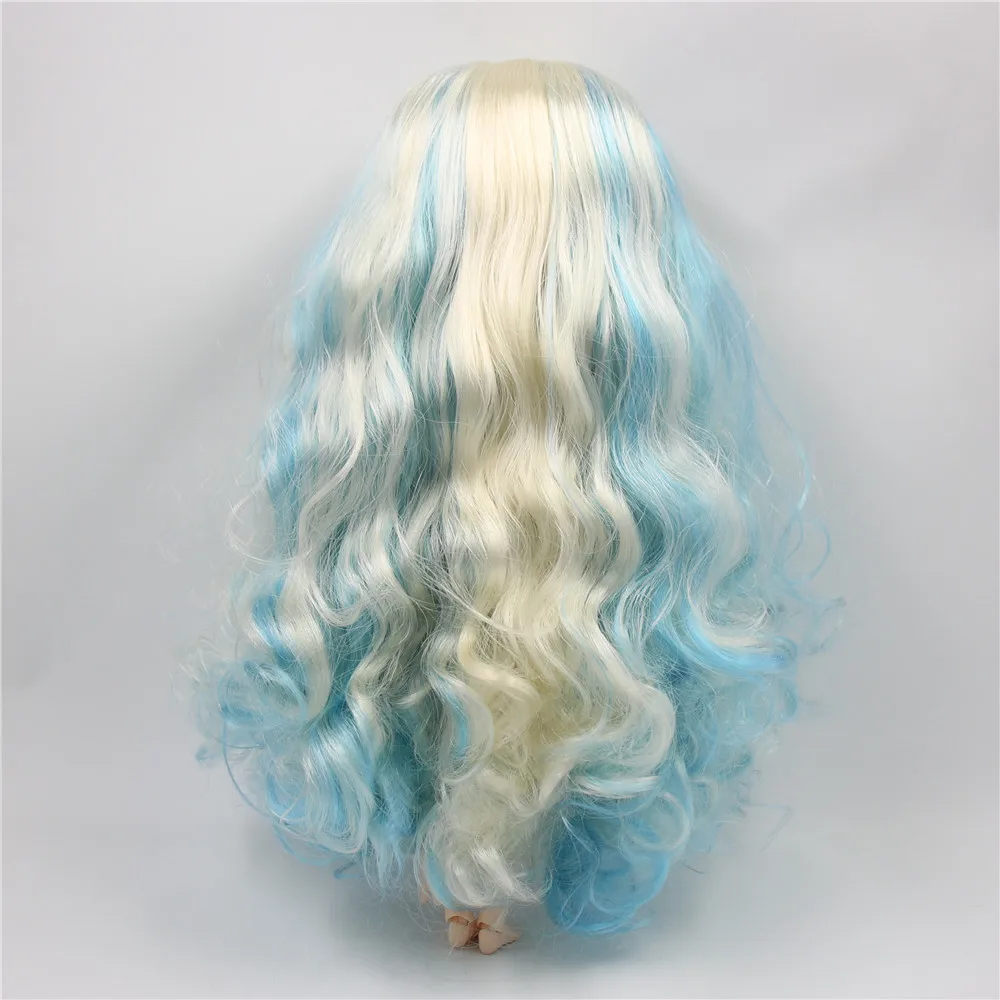 Cute ICY 1/6 joint body doll 30cm high Blue mixed gold long hair including hand set AB Gift for girls. No.BL6227/6025 | Игрушки и хобби