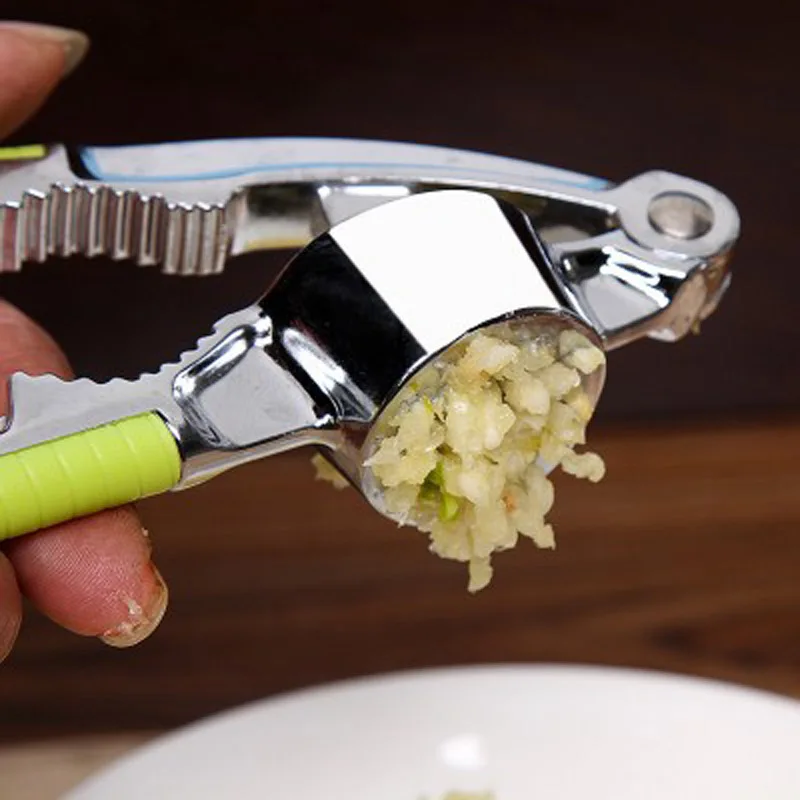 Нержавеющая сталь ручной отжим чесночный имбирный пресс Прессер дробилка