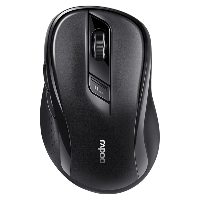 

Rapoo M500G Silent Multi-mode Wireless Mouse Bluetooth 3.0/4.0/2.4G switch between 3 Devices Connection 1600 DPI Computer mouse