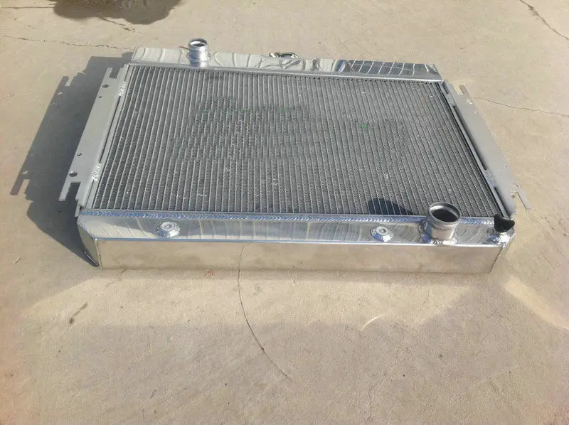 Горячая продажа радиатор из алюминиевого сплава 2 ряда для Chevy Impala L6 V8/EI Camino 1963 1968 63