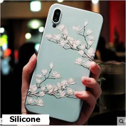 Чехол для Xiaomi Mi 8 силиконовый 3D рельефный роскошный мягкий чехол из ТПУ с рисунком