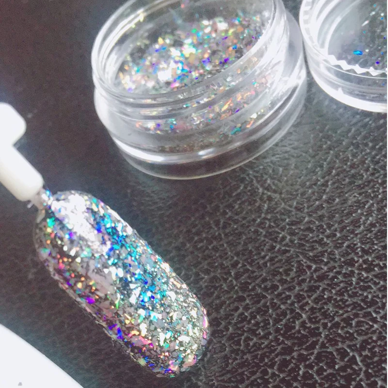 1 коробка Блестящие Блестки для ногтей | Красота и здоровье