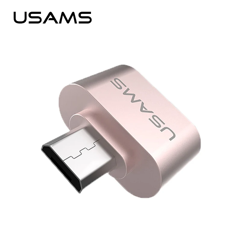 Micro USB к OTG USAMS адаптер 2 0 конвертер для samsung Galaxy S5 Tablet Pc Microusb Мышь клавиатура