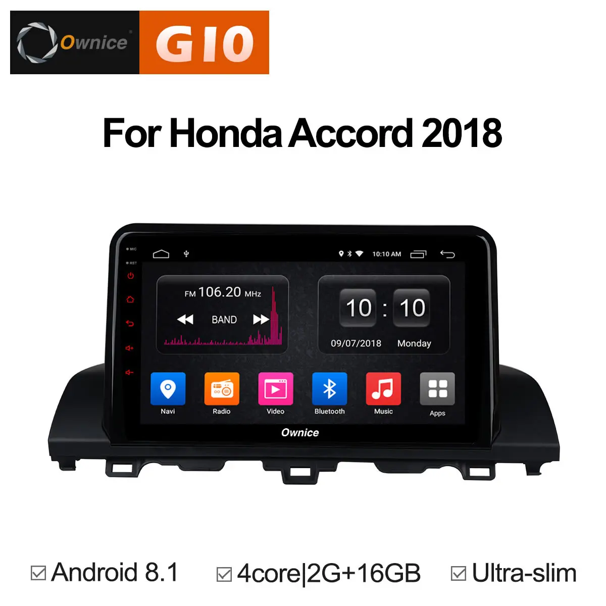 Ownice C500 + G10 Octa Core 2G RAM Android 8 1 Автомобильный DVD Радио мультимедийный плеер gps
