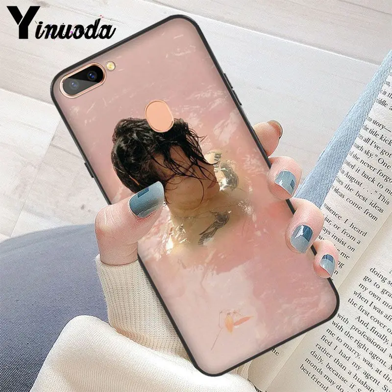 Yinuoda One Direction Tattoos Гарри черный мягкий чехол для телефона OPPO R11S Plus R15 Nornal Mirror Dream R9 |