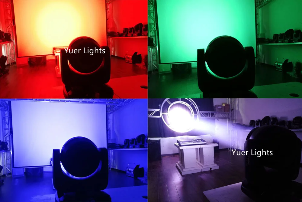 2xlot Bee Eye Moving Head LED Wash Effect сценическое освещение 7х40 Вт RGBW 4в1 Профессиональный