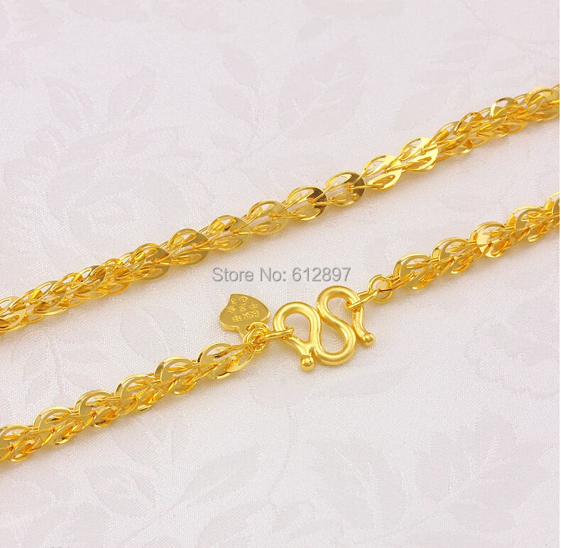 Женское Ожерелье из желтого золота 999 пробы 24K/ожерелье с цепочкой Феникс/10 99 г |