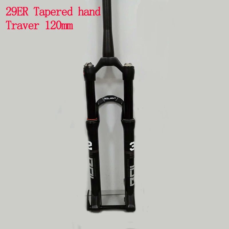 Велосипедная MTB воздушная вилка 27,5 29 ER Supension коническая через ось QR Quick Release 32 RL 100 120 140 мм для велосипедных аксессуаров Boalny