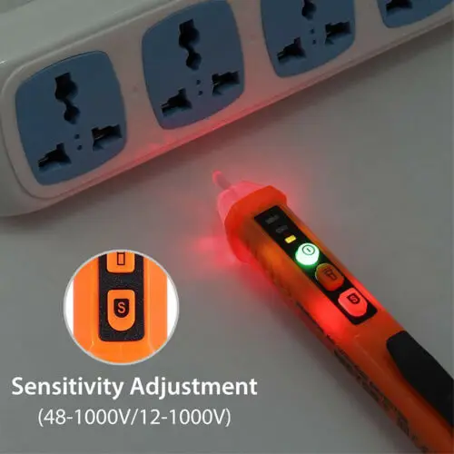 Чувствительность электрическая компактная ручка AC/DC напряжение тест карандаш 12