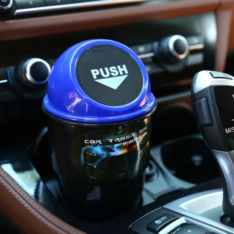 Автомобильный мини мусорный бак для мусора пылезащитный чехол держатель
