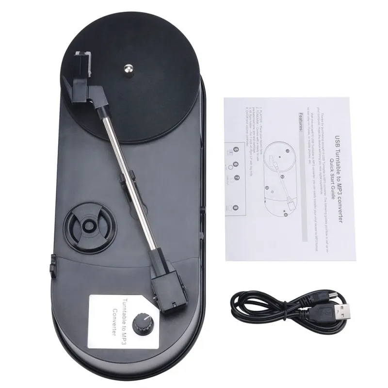 Портативный проигрыватель MP3 Ezcap610P виниловый преобразователь с пластиной LP и USB
