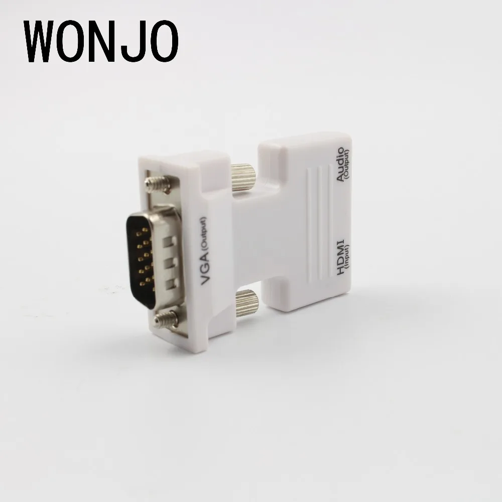 Подробная информация о переходнике HDMI мама VGA папа с аудиоадаптером и поддержкой