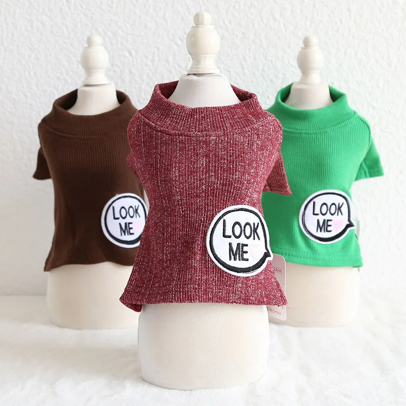 Жилет для домашних животных рубашка поло собак летняя одежда отдыха маленьких и