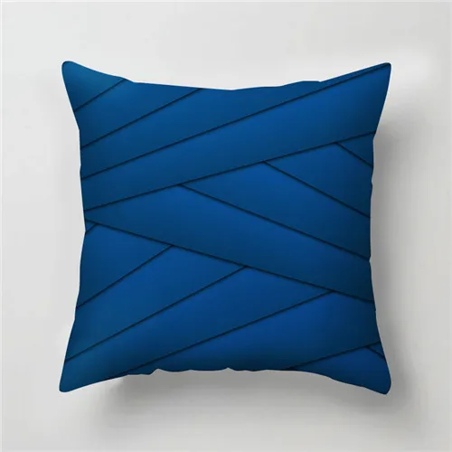 34 Gnorris 20 видов цветов декоративная подушка чехол s полиэстер Подушка Чехол рисунок, рисунок в полоску, геометрический рисунок, рисунок с Подушка Чехол односторонняя печать - Цвет: 34