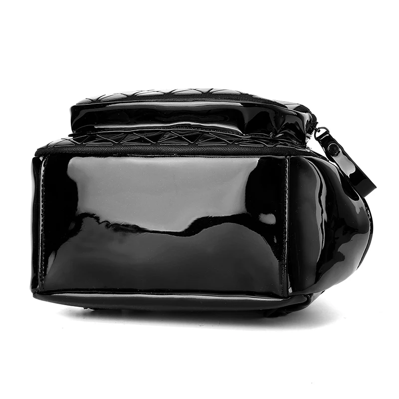 Hanyuna бренд Лидер продаж Модные рюкзаки искусственная блестящие кожаные|backpack