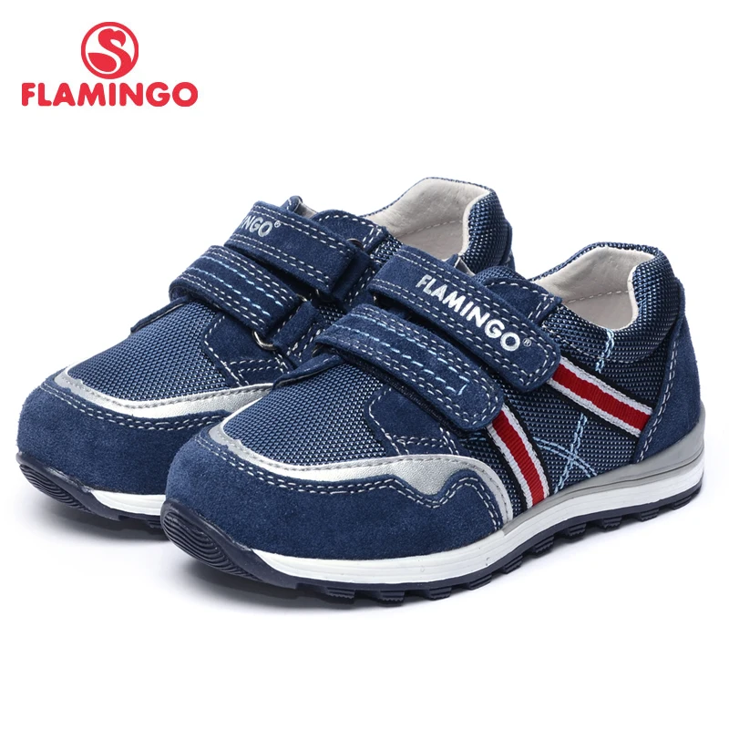 Фламинго Новое поступление 2017 года Весна и осень Кроссовки для мальчика модные