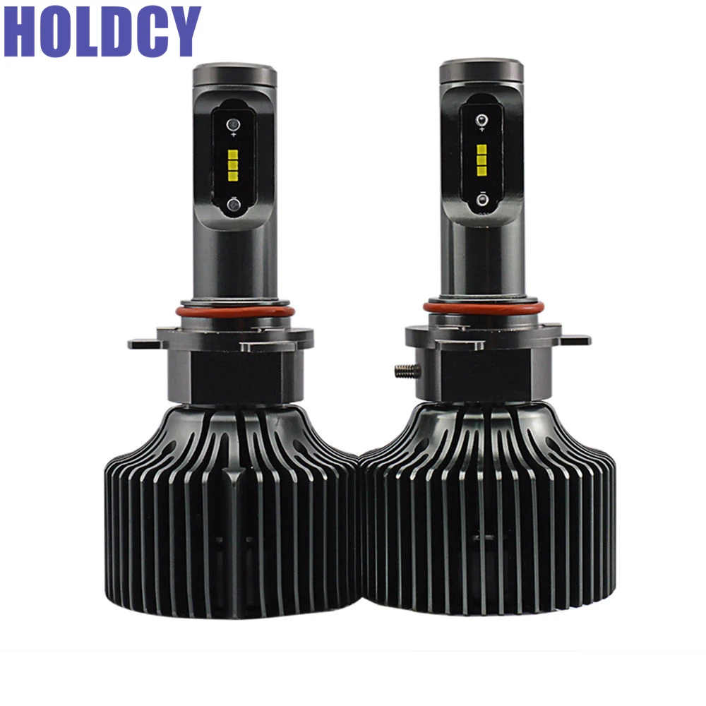 HoldCY 1 пара 9012 автомобильная светодиодная лампа для фары 60W 8400LM Автомобильные
