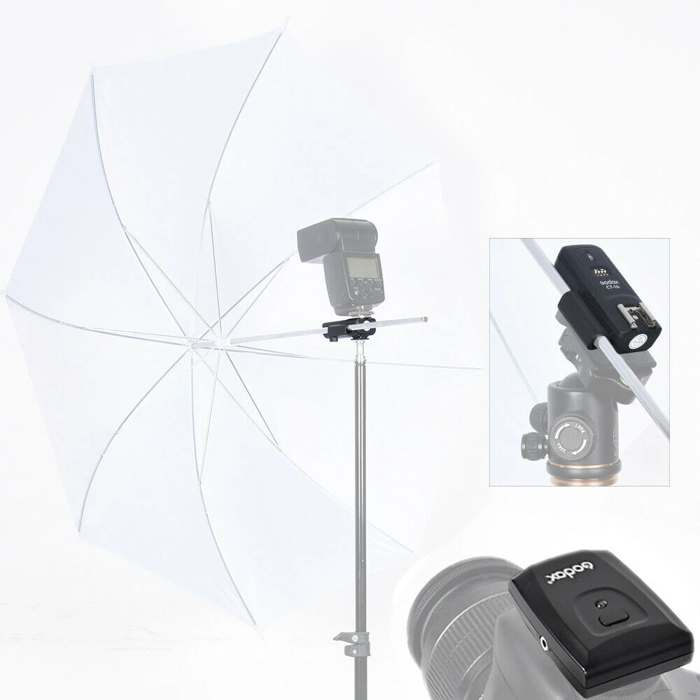 Godox CT-16 16 Channels Wireless Radio Flash Trigger Transmitter + Receiver Set for Canon Nikon Pentax Studio | Электроника
