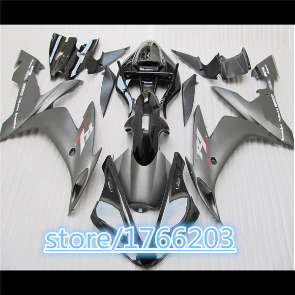 Полный комплект обтекателей All Black for YZF R1 04 06 YZFR1 R 1 1000 YZF1000 05 2004 2005 2006 бесплатная