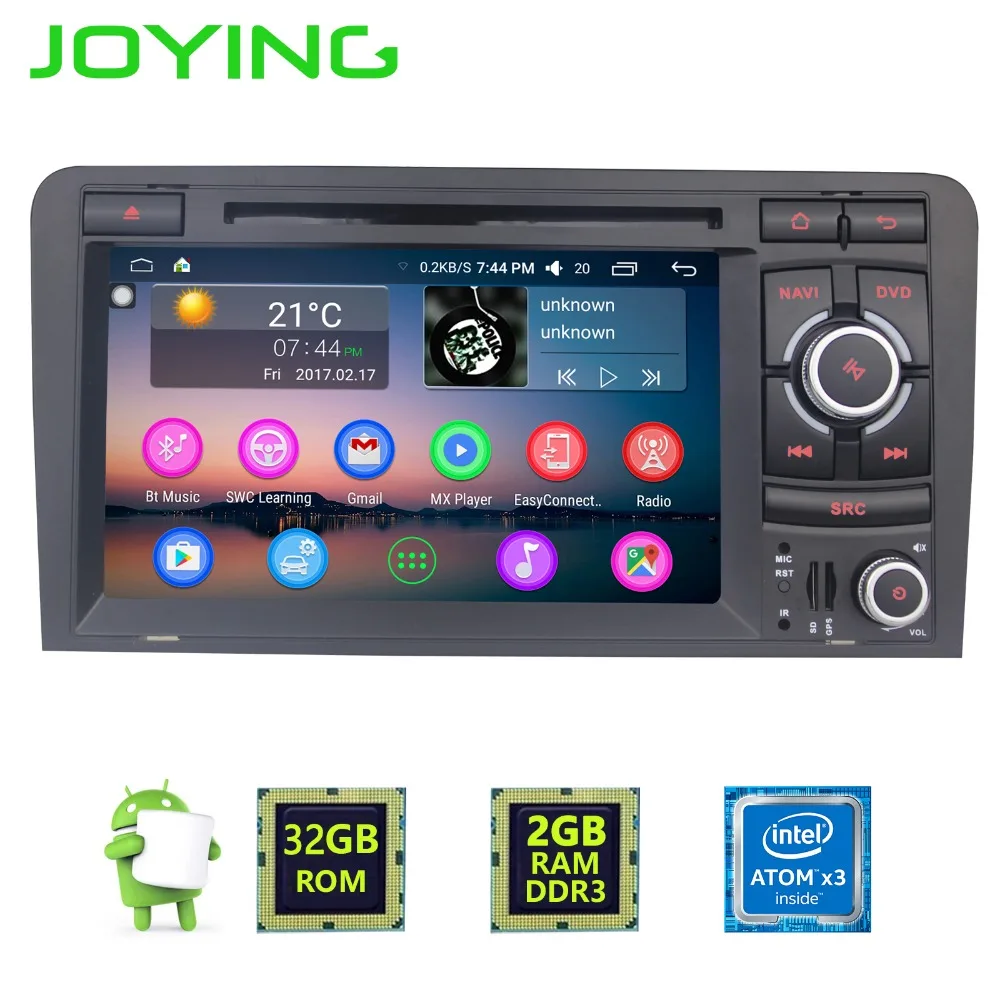 7 &quotрадуясь Double Din 2 ГБ + 32 Android 6 0 автомобильный радиоприемник стерео gps навигации
