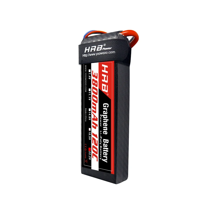 Батарея Графен HRB Lipo 2S 3S батарея 120C 240C с высоким разрядом для радиоуправляемого