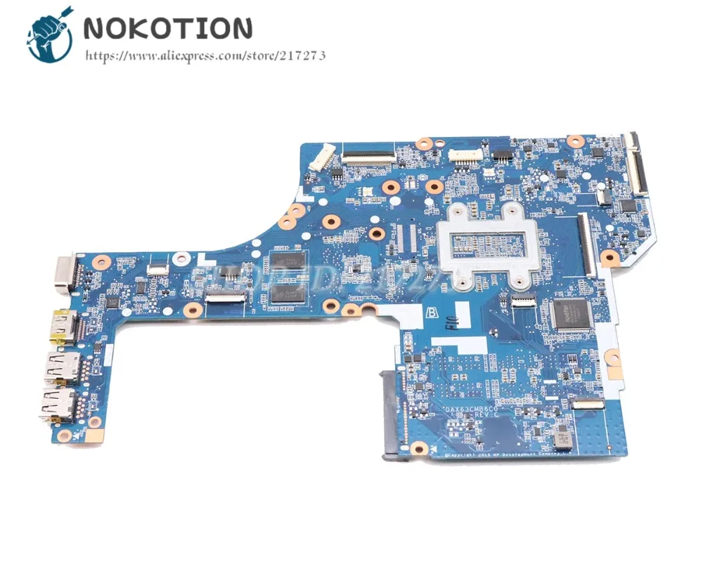 NOKOTION для HP ProbBook 450 G3 материнская плата ноутбука R7 M340 GPU SR2EY I5 6200U CPU DDR4 855562 601 001