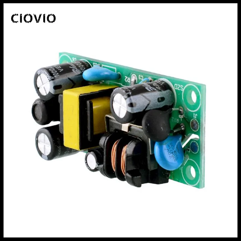 AC-DC 5V 1A 1000mA преобразователь напряжения понижающий адаптер модуля трансформатор с