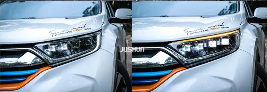 2017 ~ 2019y автомобильный Бумер головной свет для Honda CR V CRV фары автомобильные