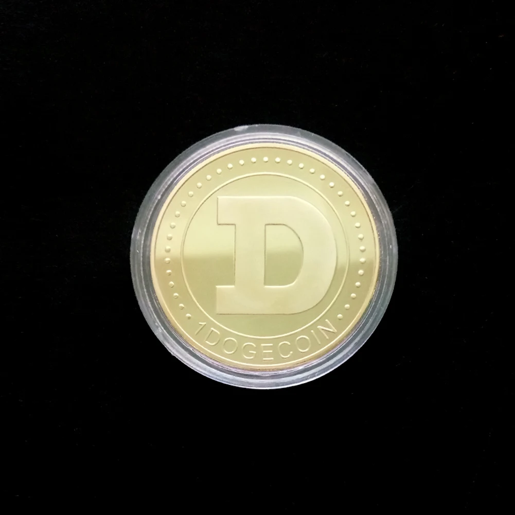 Монеты иностранных валют Dogecoin памятная монета Dogecoin сувенирная коллекция искусства