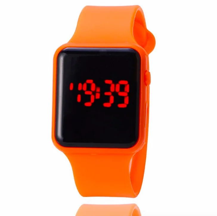 Цифровые мужские часы детские montre homme Смарт спортивные наручные Led модные